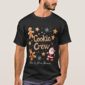 T-shirt Rejoignez l'équipe de biscuits Votre Noël ultime (Devant)