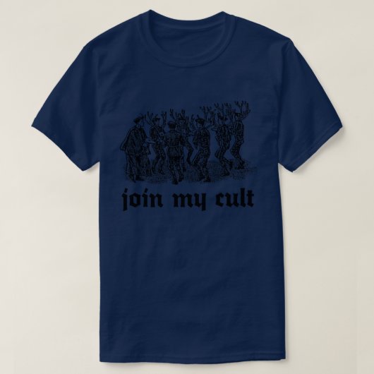 T-shirt Rejoignez Mon Culte (Design devant)
