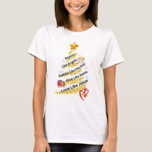 T-shirt Réjouissez Comme Des Anges, Aimez Comme Jésus