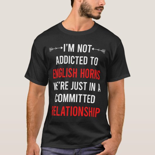 T-shirt Relation Anglais Horn Cor Anglais (Devant)