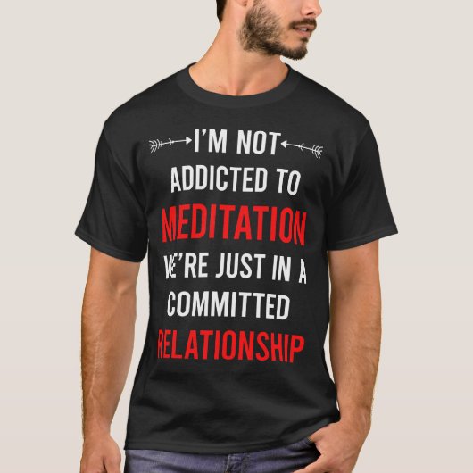 T-shirt Relation Ditation Méditer Zen (Devant)
