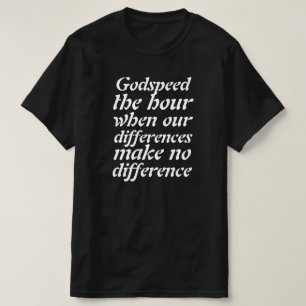 T-shirt Relation raciale et égalité humaine