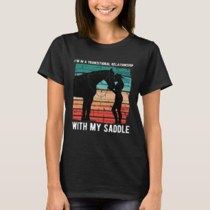 T-shirt Relation Transitoire Avec Équitation De Selle Ho
