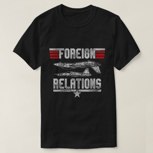T-shirt Relations extérieures (Design devant)