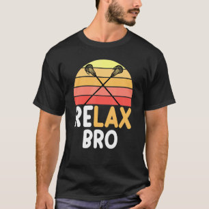 T-shirt Relax Bro Lacrosse Surf Vintage Sun