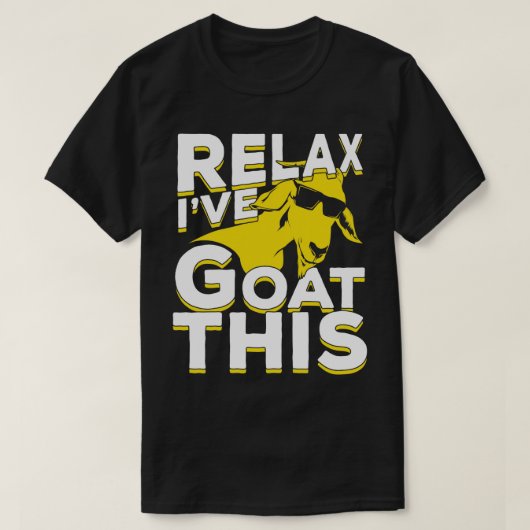 T-shirt Relax Ive Chèvre This (Design devant)