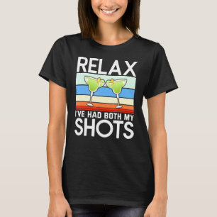 T-shirt Relax J'Ai Eu Les Deux Mes Chaussures Citations Te