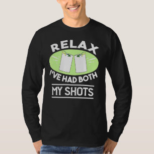 T-shirt Relax J'Ai Eu Les Deux Mes Chaussures Tequila Cita
