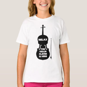 T-shirt Relax Le joueur de violon est ici