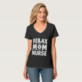 T-shirt Relax Ma Mère Est Une Infirmière — (Devant entier)