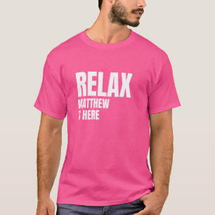 T-shirt Relax Matthew est ici Noms De Naissance Populaires