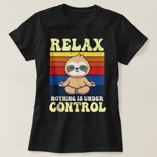 T-shirt Relax Nothing (Design devant)