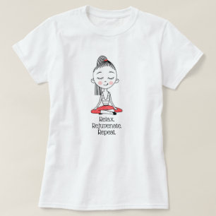 T-shirt Relax Zen Peace Yoga