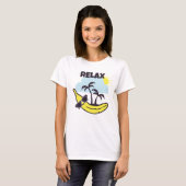 T-shirt Relaxation banane (Devant entier)
