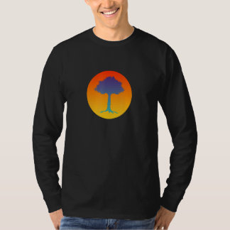 T-shirt Relaxing Sunset Tree