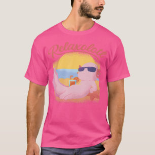 T-shirt Relaxolotl Cute Axolotl Kawaii Salamandre mexicain