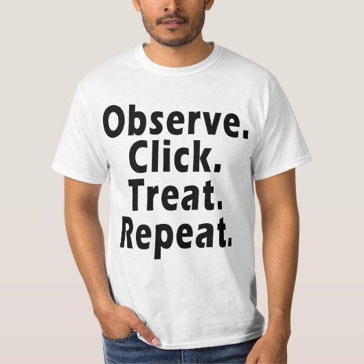 T-shirt Release Canine - Click Treat Dog Training  (Devant)