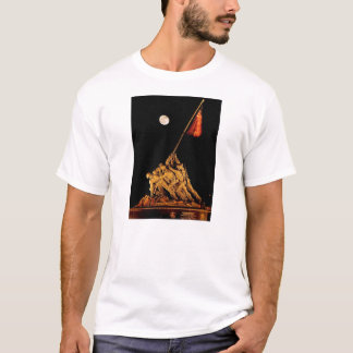 T-shirt relèvement du drapeau