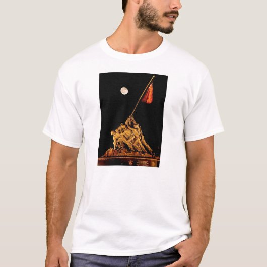 T-shirt relèvement du drapeau (Devant)