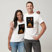 T-shirt relèvement du drapeau (Unisexe)
