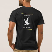 T-Shirt religieux : "par mon Esprit dit le Seigneu (Dos)