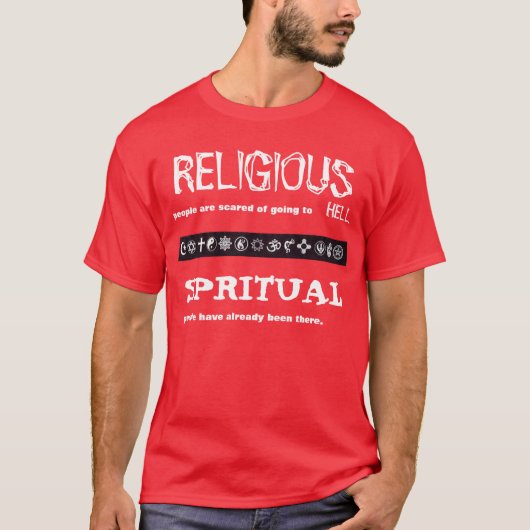 T-shirt religieux/spirtual (Devant)
