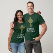 T-shirt Religieux St. Patrick Priez Pour Nous Irlandais Ca (Unisexe)