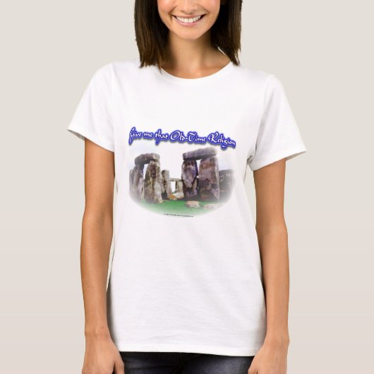 T-shirt Religion ancienne nouvelle (Devant)