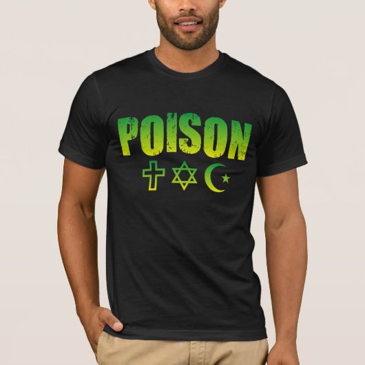 T-shirt Religion de TDK = poison v1.0 (Devant)