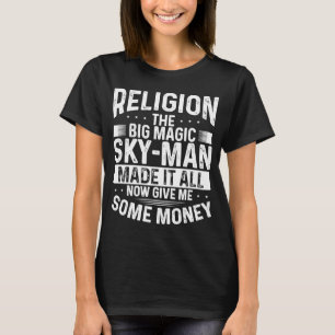 T-shirt Religion Le Grand Ciel Magique Homme A Tout Fait M