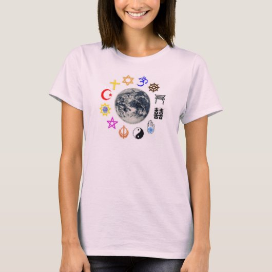 T-SHIRT RELIGIONS DU MONDE (Devant)