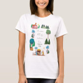 T-shirt Religious Christmas Nativity Scene (Devant)