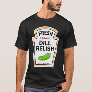 T-shirt Relish de concombre Costume d'Halloween facile à a