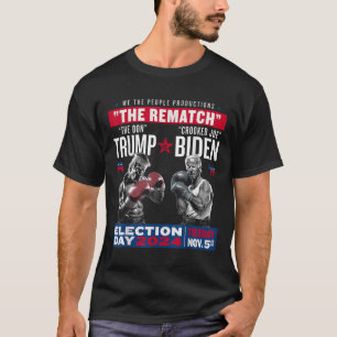 T-shirt Rematter Le Don Et Le Croc Joe Biden - Pro Trump