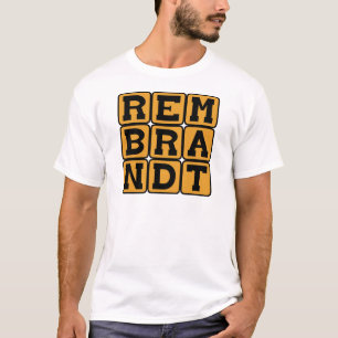T-shirt Rembrandt, peintre néerlandais