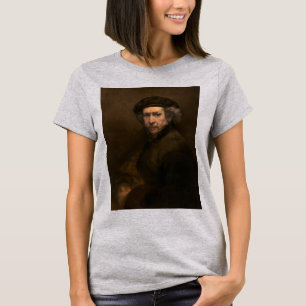 T-shirt Rembrandt Self Portrait : Peintre Néerlandais de l
