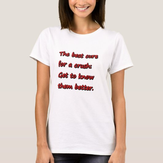 T-shirt remède à l'écrasement : (Devant)