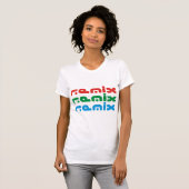 T-shirt remélangez (Devant entier)