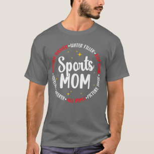T-shirt Remerciement Maman de Sport Maman Sportive Maman d