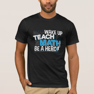 T-shirt Remerciement pour un professeur de mathématiques -