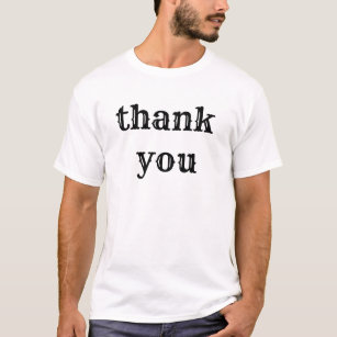 T-shirt Remerciements