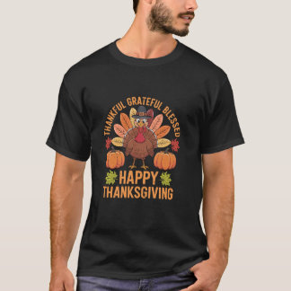 T-shirt Remerciements Grateful Blessé Turquie Femmes heure