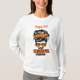 T-shirt Remerciements Mama Personnaliser d'automne