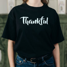 Remerciements Moderne Minimale Noir Thanksgiving H