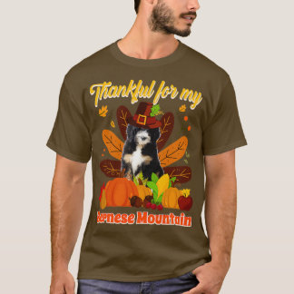 T-shirt Remerciements Mon chien de montagne bernois