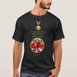 T-shirt Remerciements Personnalisés pour avoir Survivu à N
