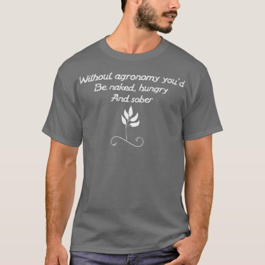 T-shirt Remercier un agriculteur amusant Citation d'agricu (Devant)