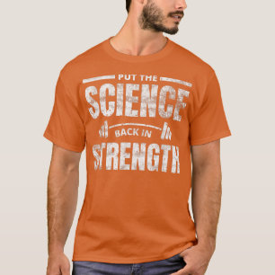 T-shirt Remettre La Science En Forme Exercice De Gymnastiq
