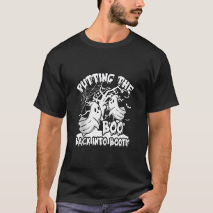 T-shirt Remettre Le Boo Dans Le Costume D'Halloween Sobre
