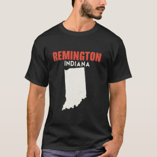T-shirt Remington Indiana USA State America Travel Indiana